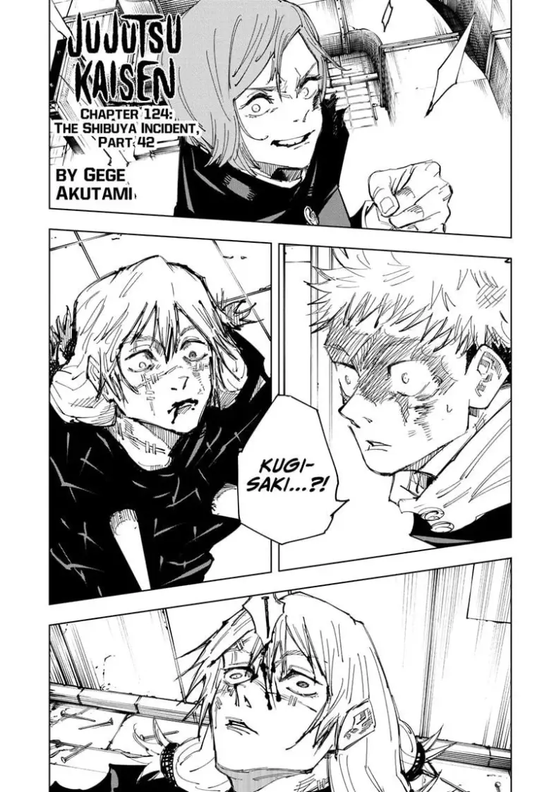 Jujutsu Kaisen Chapter 124