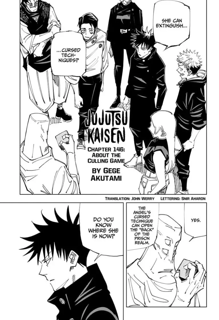Jujutsu Kaisen Chapter 146