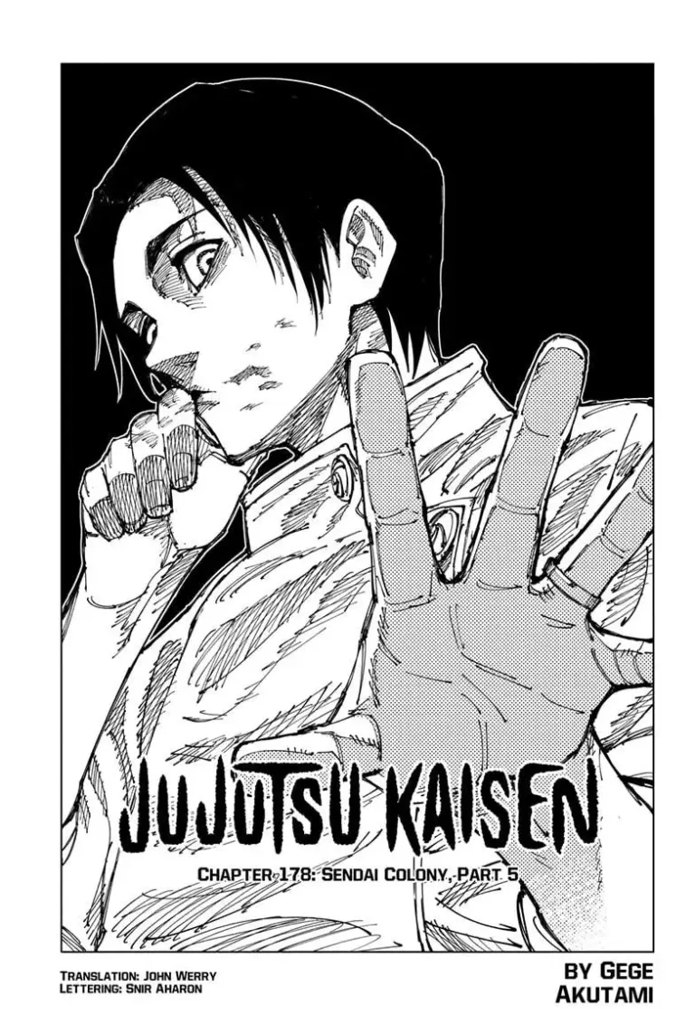 Jujutsu Kaisen Chapter 178