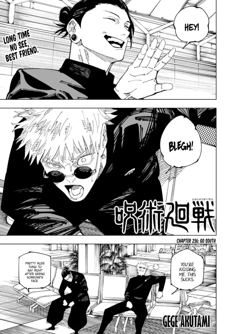 Jujutsu Kaisen Chapter 236