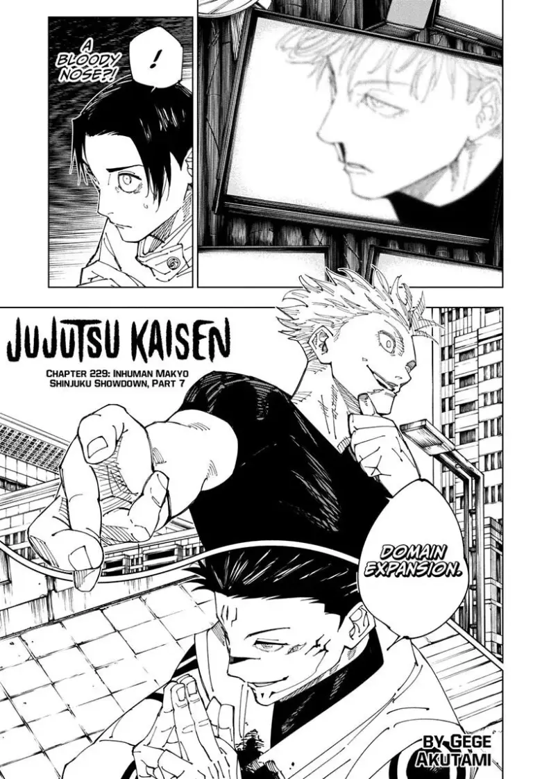 Jujutsu Kaisen Chapter 229