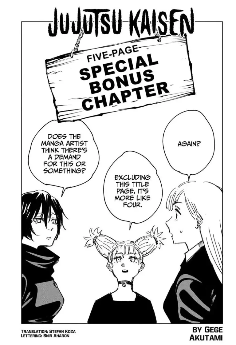 Jujutsu Kaisen Chapter 132 5