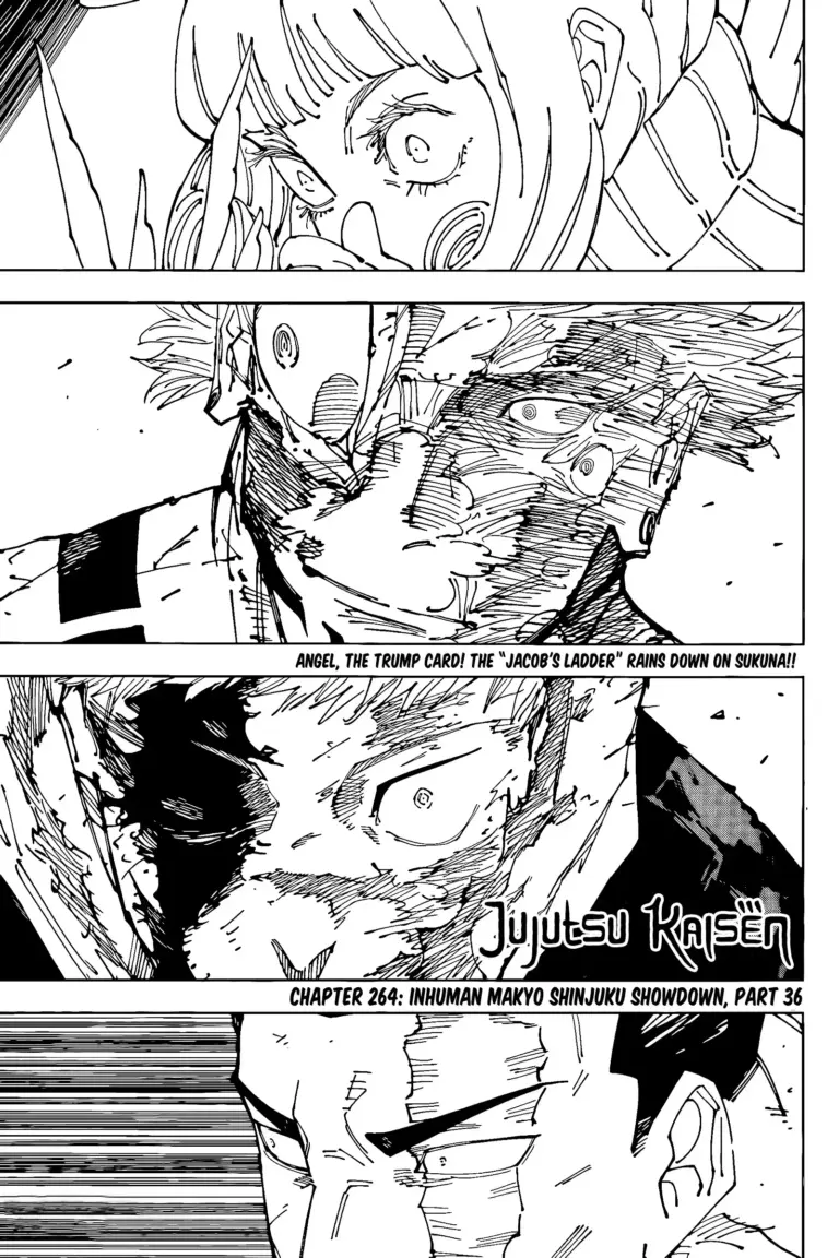 Jujutsu Kaisen Manga Chapter 264