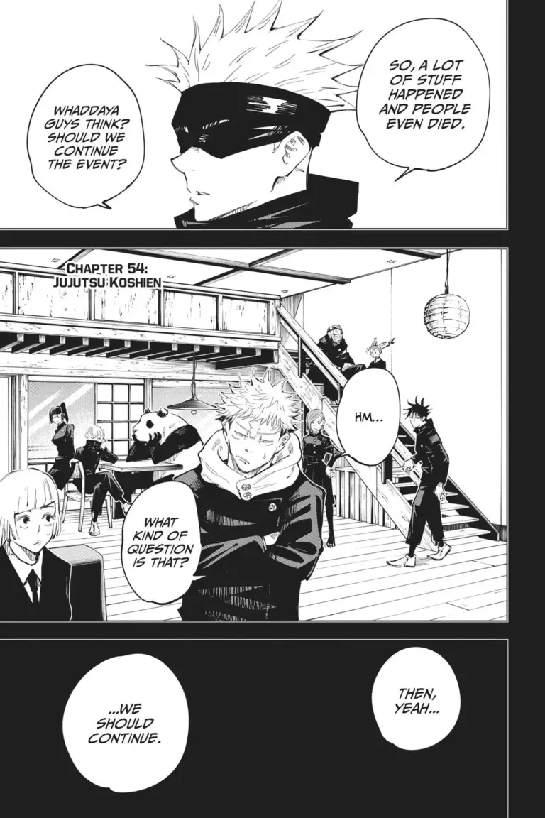 Jujutsu Kaisen Chapter 54